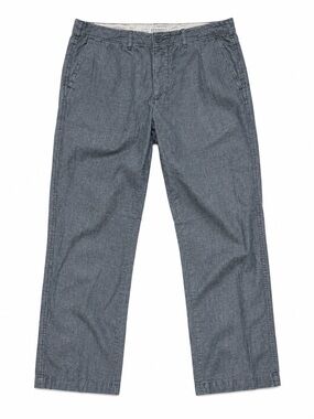 Abercrombie 100% cotton gray chinos
